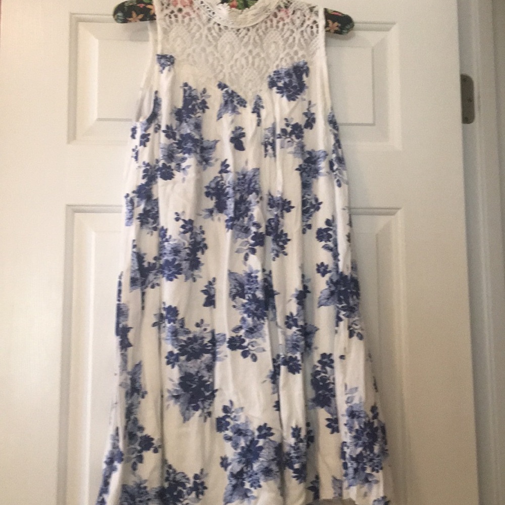 Lace and Floral Sundress